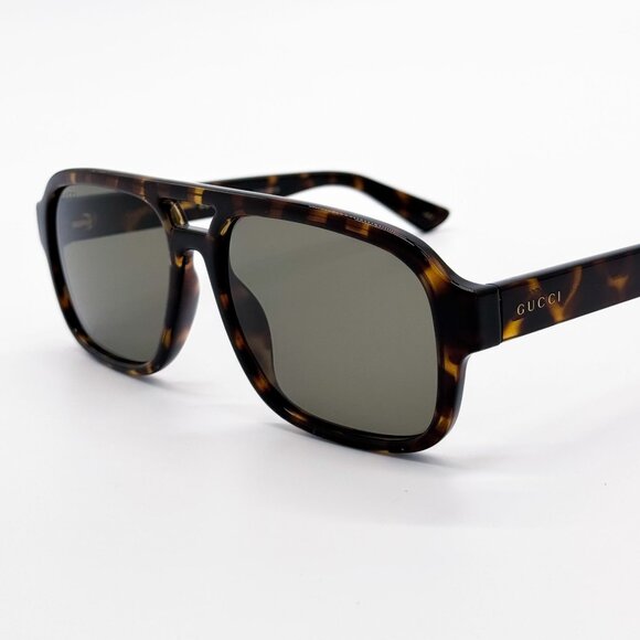 NEW GUCCI GG1342S 003 SUNGLASSES UNISEX HAVANA EYEWEAR - Picture 7 of 10